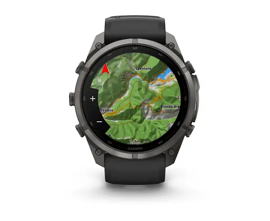 GARMIN FENIX 9 PRO 51MM – PILKOS ANGLIES SPALVOS / JUODU DIRžELIU, 010-04337-16