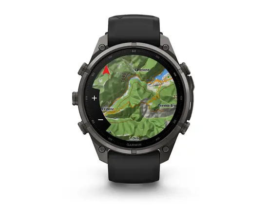 GARMIN FENIX 9 PRO 47MM – PILKOS ANGLIES SPALVOS / JUODU DIRžELIU, 010-04336-16