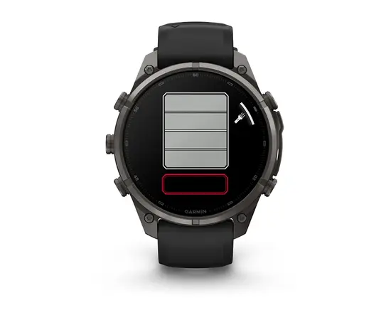 GARMIN FENIX 9 PRO 47MM – PILKOS ANGLIES SPALVOS / JUODU DIRžELIU, 010-04336-16