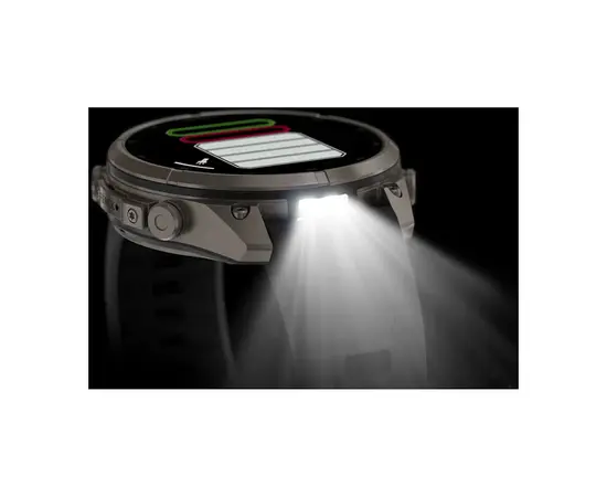 GARMIN FENIX 9 PRO 47MM – TITANO SPALVOS GRAFITO / JUODU DIRžELIU, 010-04336-26
