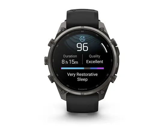 GARMIN FENIX 9 PRO 47MM – PILKOS ANGLIES SPALVOS / JUODU DIRžELIU, 010-04336-16