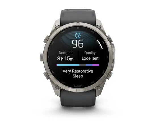 GARMIN FENIX 9 PRO 51MM – TITANO SPALVOS GRAFITO / JUODU DIRžELIU, 010-04337-26