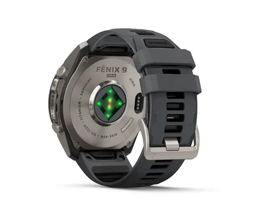 GARMIN FENIX 9 PRO 51MM – TITANO SPALVOS GRAFITO / JUODU DIRžELIU, 010-04337-26