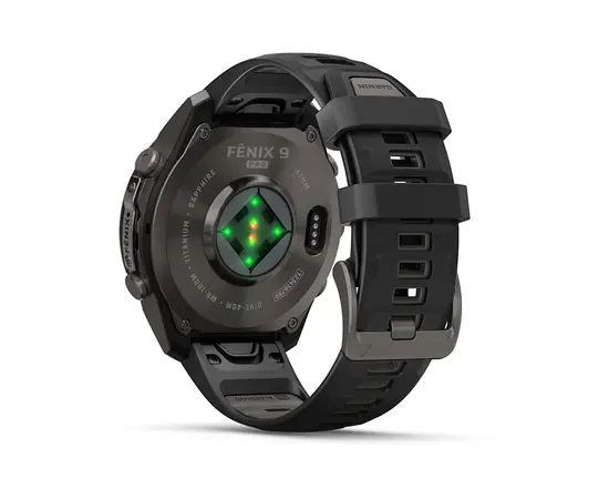 GARMIN FENIX 9 PRO 47MM – PILKOS ANGLIES SPALVOS / JUODU DIRžELIU, 010-04336-16