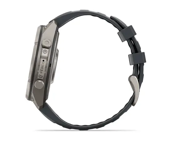 GARMIN FENIX 9 PRO 47MM – TITANO SPALVOS GRAFITO / JUODU DIRžELIU, 010-04336-26