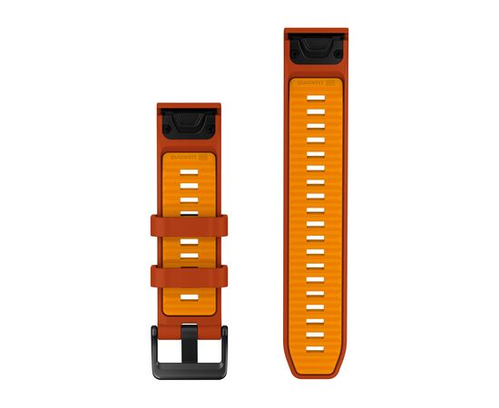 GARMIN QUICKFIT 22 TAMSIAI ORANžINė SILIKONINė APYRANKė, 010-14507-03