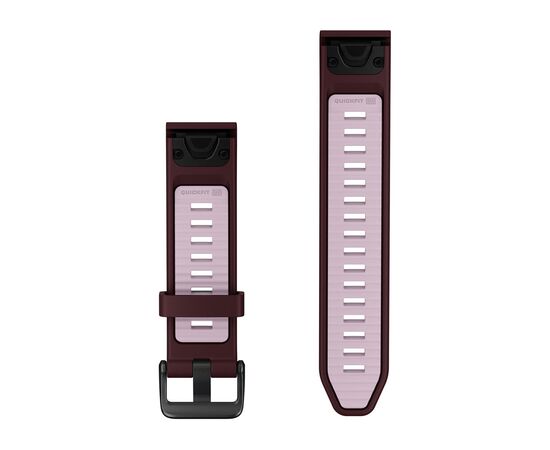 GARMIN QUICKFIT 20 MM TAMSIOS VYšNIų/žALSVAI PILKA SILIKONINė APYRANKė, 010-14506-02