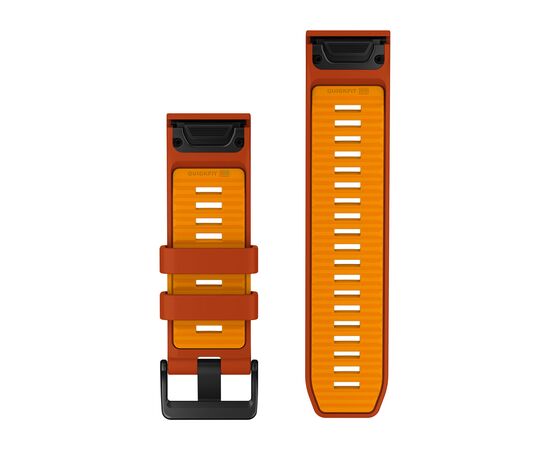 GARMIN QUICKFIT 26 TAMSIAI ORANžINė SILIKONINė APYRANKė, 010-14508-03