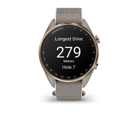 GARMIN APPROACH S72 – 43 MM šVIESIOS AUKSO SPALVOS, 010-04147-04