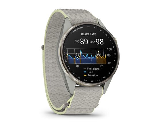 GARMIN APPROACH S72 – 47 MM SIDABRO SPALVOS, 010-04148-04