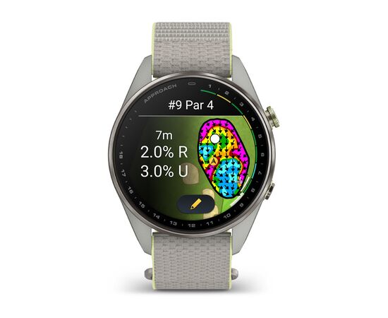 GARMIN APPROACH S72 – 47 MM SIDABRO SPALVOS, 010-04148-04