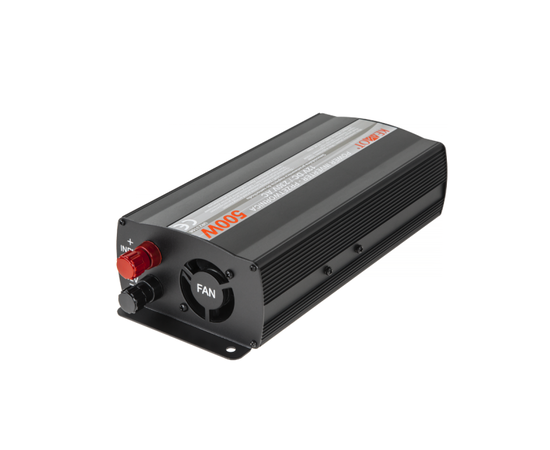 KEMOT įTAMPOS KEITIKLIS AUTOMOBILIUI 12 V DC / 230 V AC 500W, URZ3168