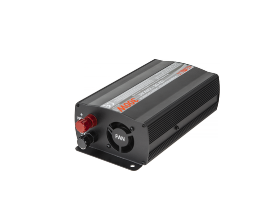 KEMOT įTAMPOS KEITIKLIS AUTOMOBILIUI 12 V DC / 230 V AC 300W, URZ3161
