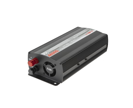 KEMOT įTAMPOS KEITIKLIS AUTOMOBILIUI 12 V DC / 230 V AC 500W, URZ3162