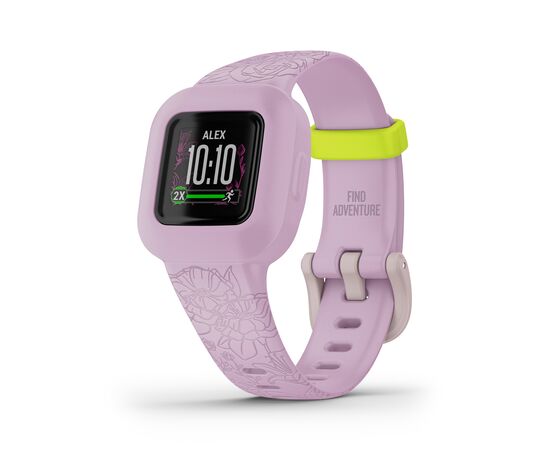 GARMIN VIVOFIT JR. 3 LILAC FLORAL, 010-02441-01